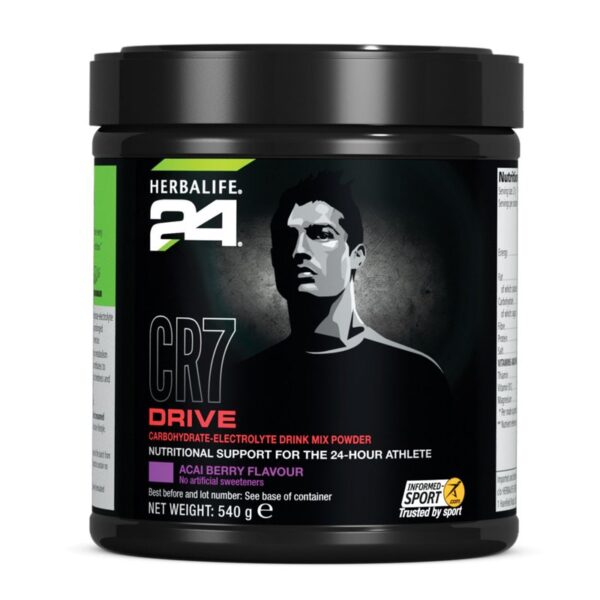 Herbalife CR7 Drive Barattolo Bacca di Acai Ogni barattolo (540 g)