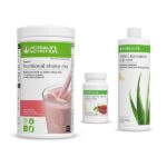 Поживна суміш для коктейлів Herbalife Формула 1 (набір) Малина та білий шоколад