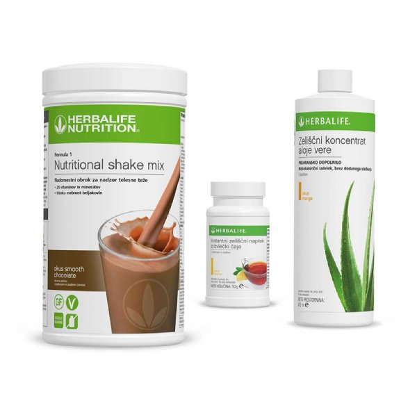 Поживна суміш для коктейлів Herbalife Формула 1 (набір) Гладкий шоколад