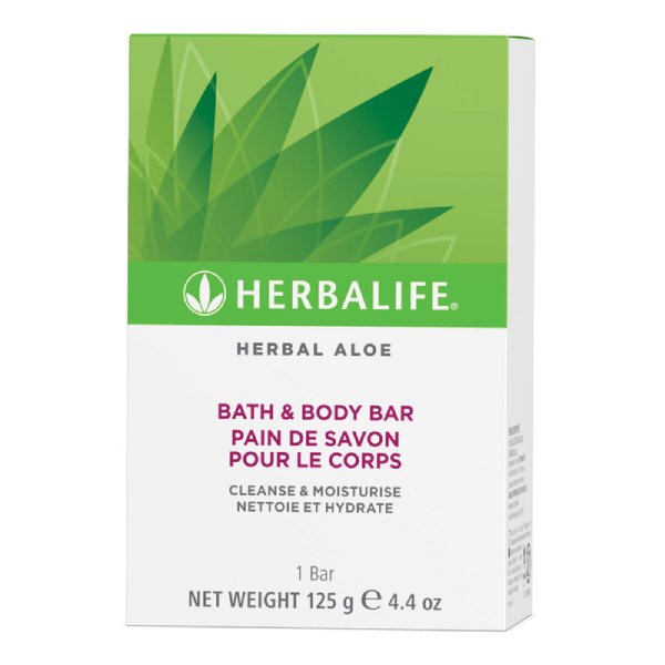 Herbalife Herbal Aloe Bath & Body Bar (125 g)