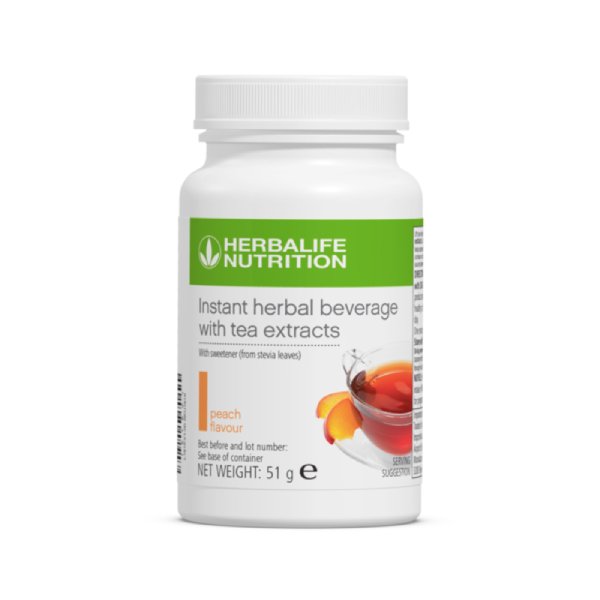 Herbalife Instant Herbal Beverage Peach (51 g) With Tea Extracts