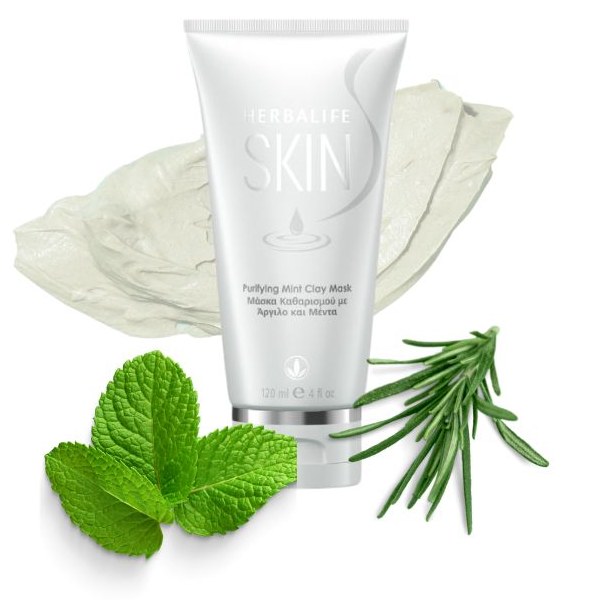 Herbalife puhastav savimask - SKIN (120 ml) Mündi Rosmariin Piparmünt