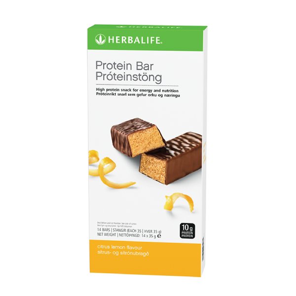 Herbalife Protein Bars Citrus Lemon (14 bars)