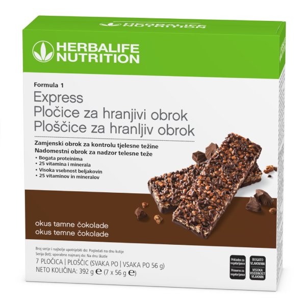 Herbalife Nutrition F1 Express Bar Box Dark